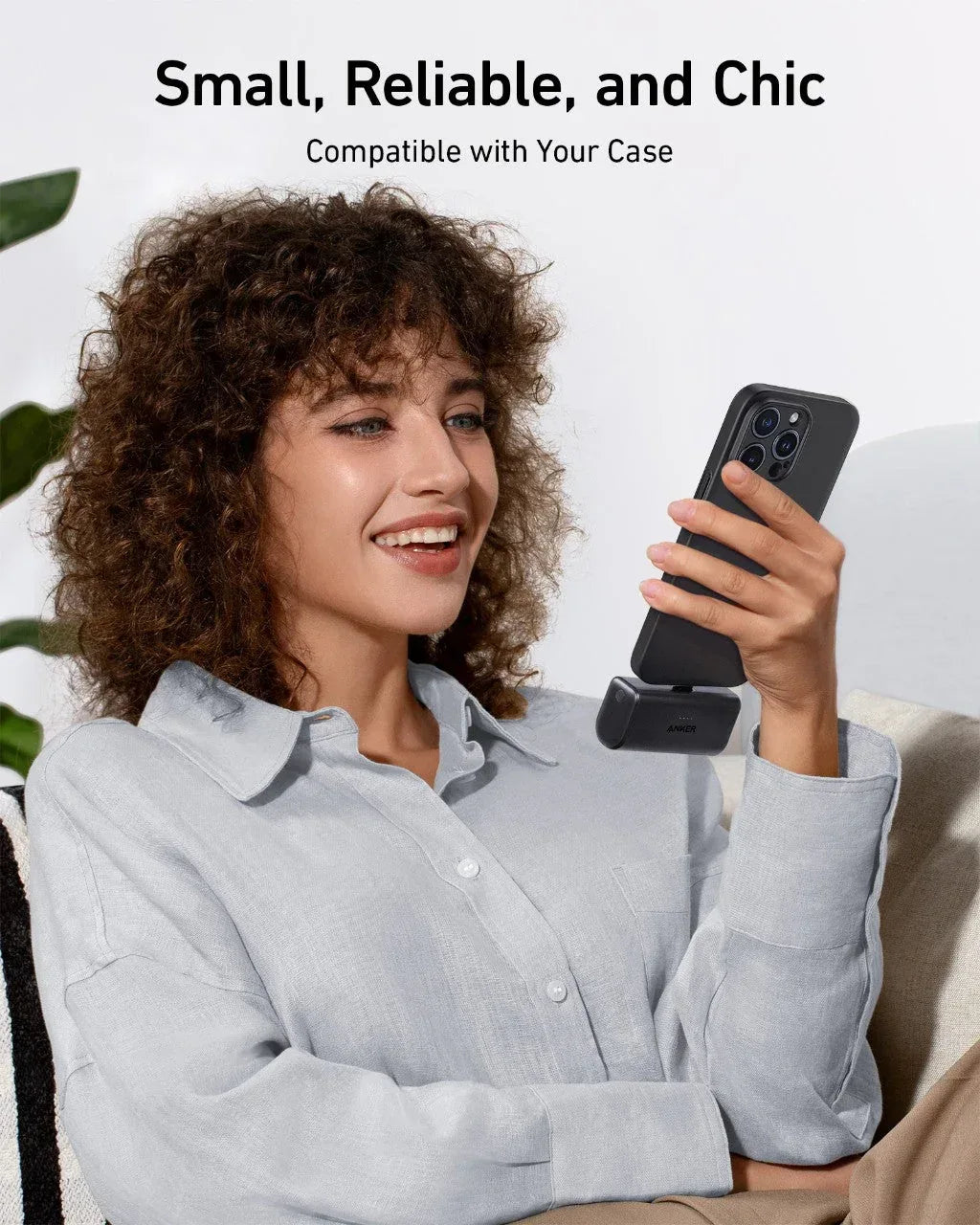 Anker Nano Power Bank (22.5W, Built-In USB-C Connector) - Trustymall