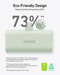 Anker Nano Power Bank (22.5W, Built-In USB-C Connector) - Trustymall