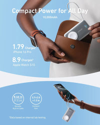 Anker MagGo Power Bank (10K, 35W, For Apple Watch) - Trustymall