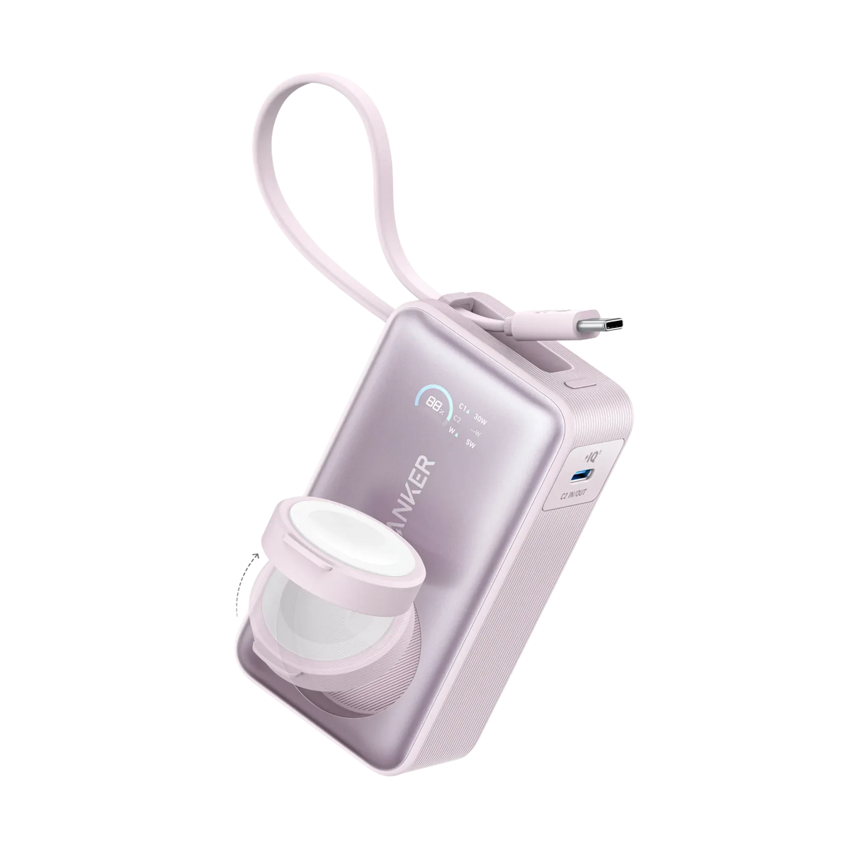 Anker MagGo Power Bank (10K, 35W, For Apple Watch) - Trustymall