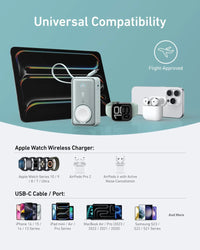Anker MagGo Power Bank (10K, 35W, For Apple Watch) - Trustymall