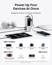 Anker Laptop Power Bank (25K, 165W, Built-In and Retractable Cables) - Trustymall