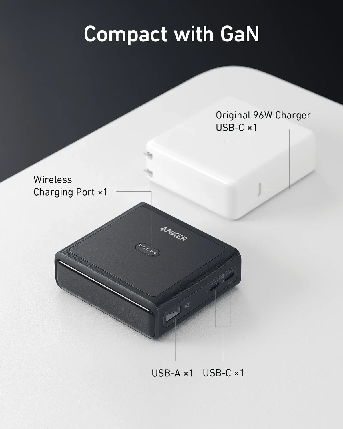 Anker 100W Charging Base for Anker Prime Power Bank - Trustymall