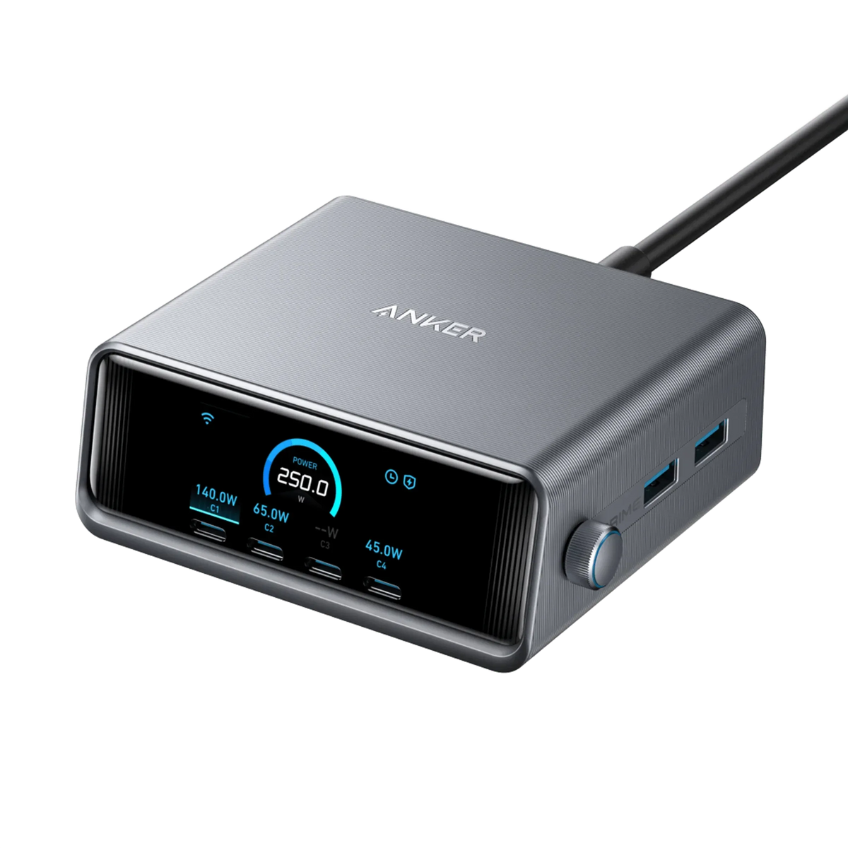 Anker Prime Charger (250W, 6 Ports, GaNPrime) - Trustymall