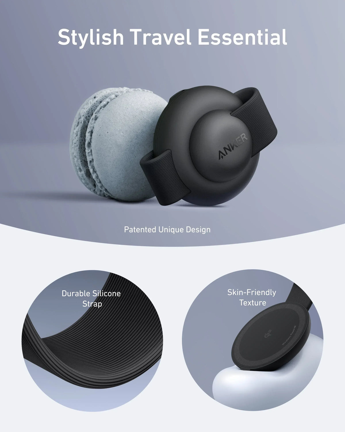 Anker MagGo Wireless Charging Station (3-in-1, Foldable Pad) - Trustymall