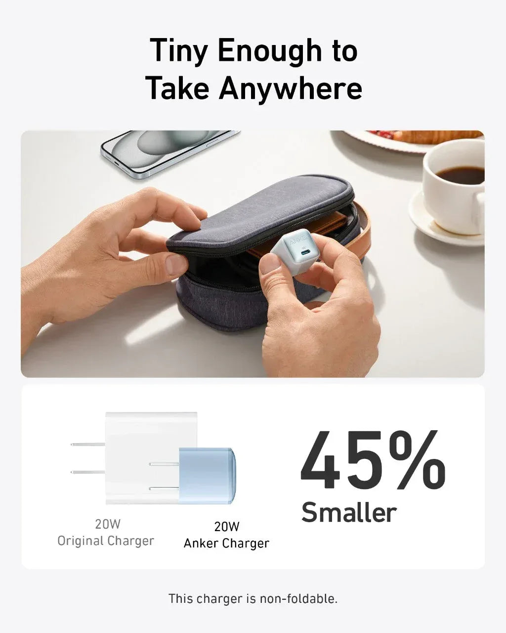 Anker Nano Charger (20W) - Trustymall
