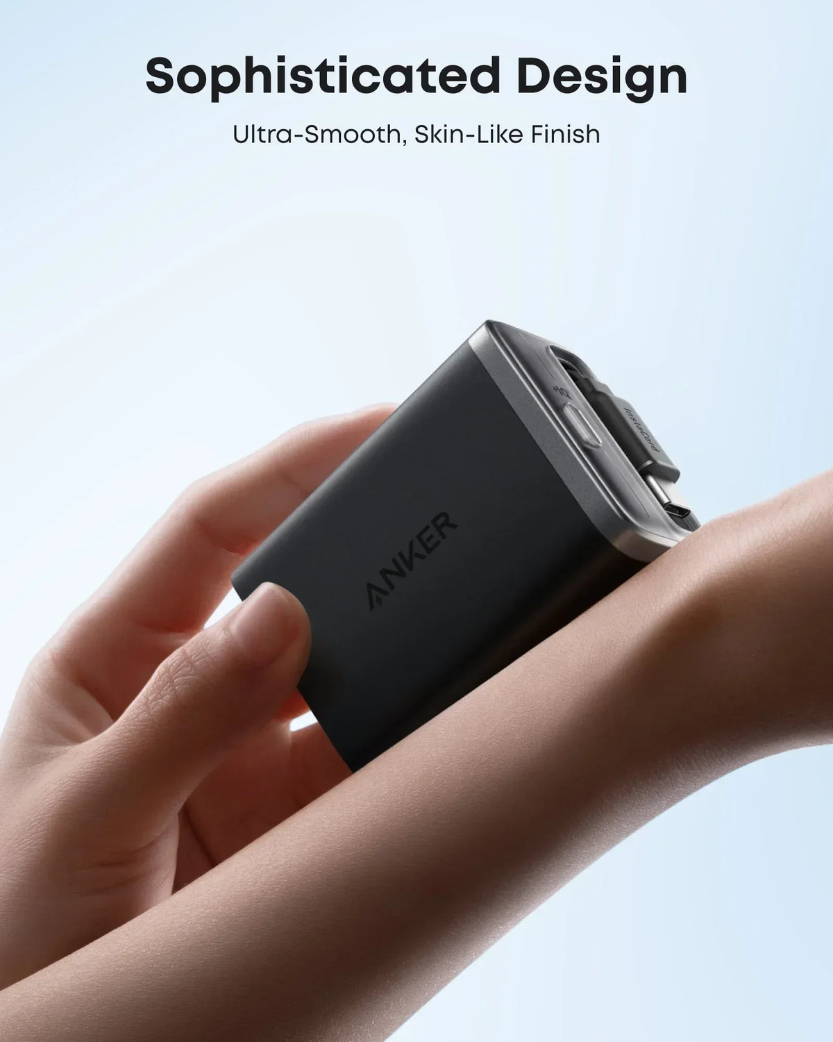 Anker Nano Charger (35W, Built-In Retractable USB-C Cable) - Trustymall