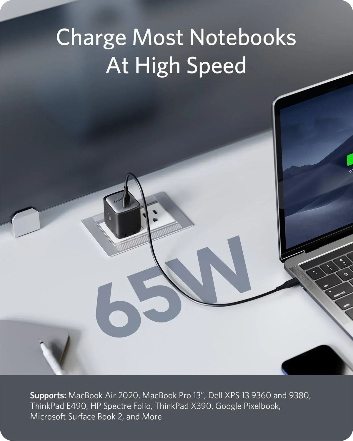 Anker <b>715</b> Charger (Nano II 65W) - Trustymall