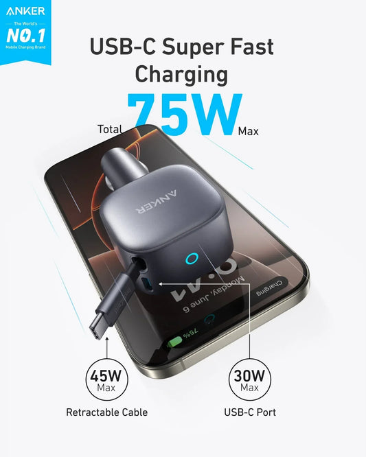 Anker Nano 75W Car Charger
