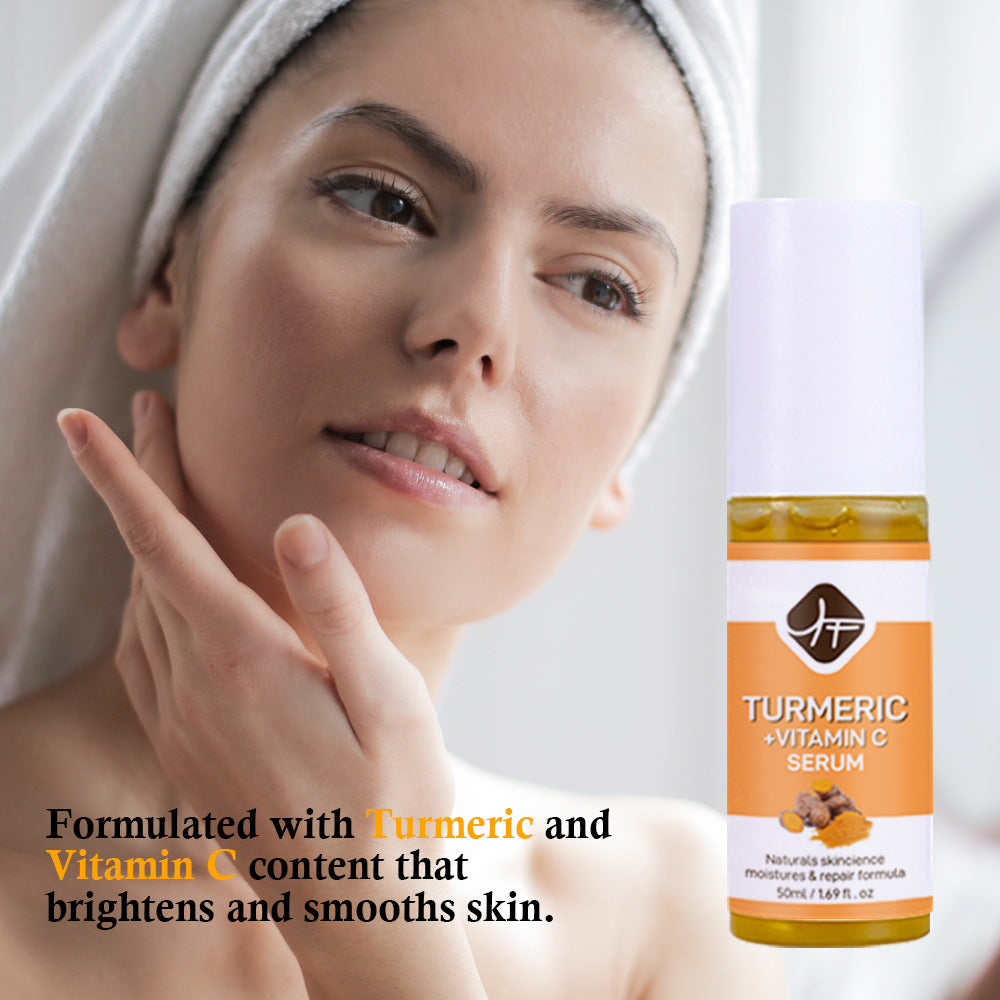 Turmeric essence solution acne removing and printing fade improve darkness moisturize and moisturize the original liquid