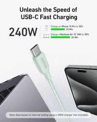 Anker <b>543</b> USB-C to USB-C Cable (Bio-Braided,6 ft) - Trustymall