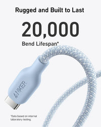 Anker <b>543</b> USB-C to USB-C Cable (Bio-Braided,6 ft) - Trustymall