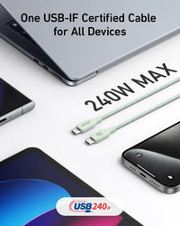 Anker <b>543</b> USB-C to USB-C Cable (Bio-Braided,6 ft) - Trustymall