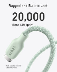 Anker <b>543</b> USB-C to USB-C Cable (Bio-Braided,6 ft) - Trustymall