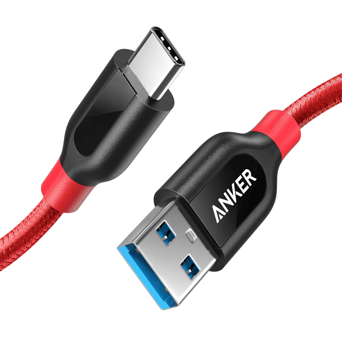 Anker <b>Powerline+</b> USB C to USB 3.0 Cable (3 ft, 6 ft) - Trustymall