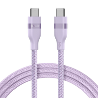 Anker USB-C to USB-C Cable (3 ft / 6 ft, 240W, Upcycled-Braided) - Trustymall