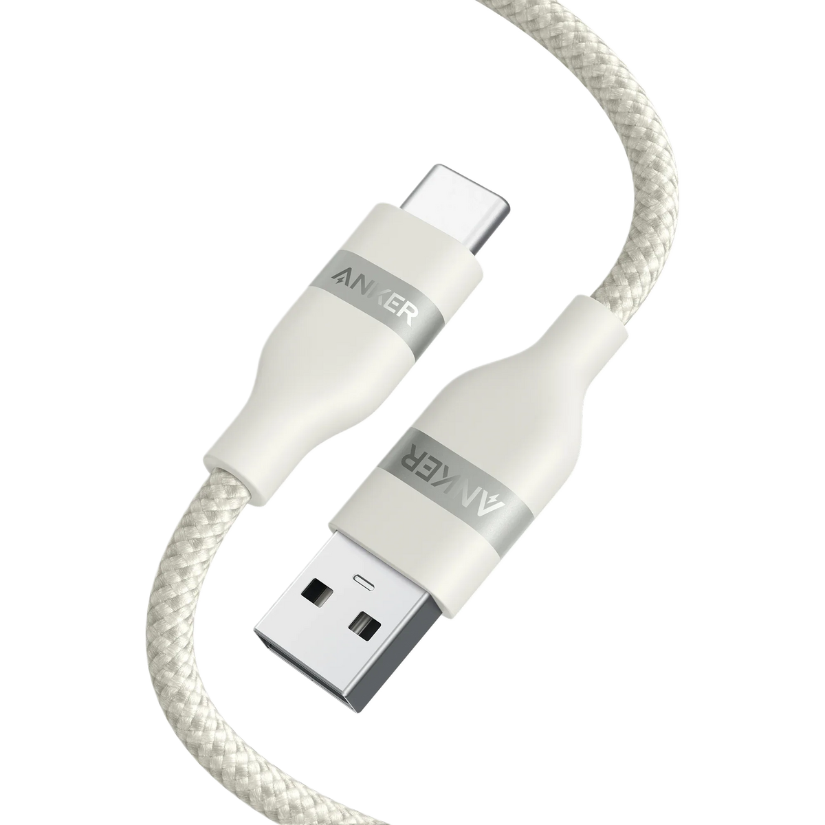 Anker USB-A to USB-C Cable (3 ft/6 ft, Upcycled-Braided) - Trustymall