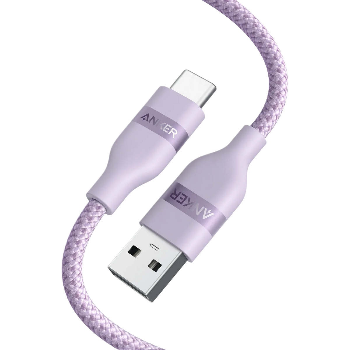 Anker USB-A to USB-C Cable (3 ft/6 ft, Upcycled-Braided) - Trustymall