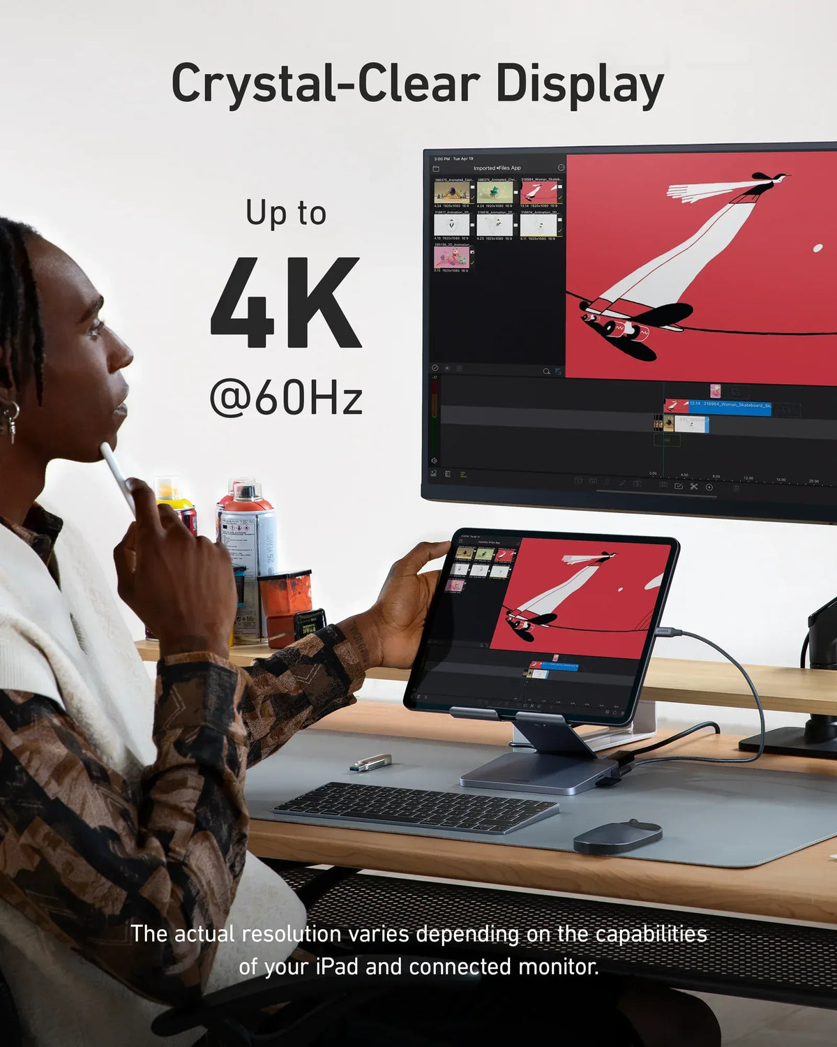 Anker <b>551</b> USB-C Hub (8-in-1, Tablet Stand) - Trustymall