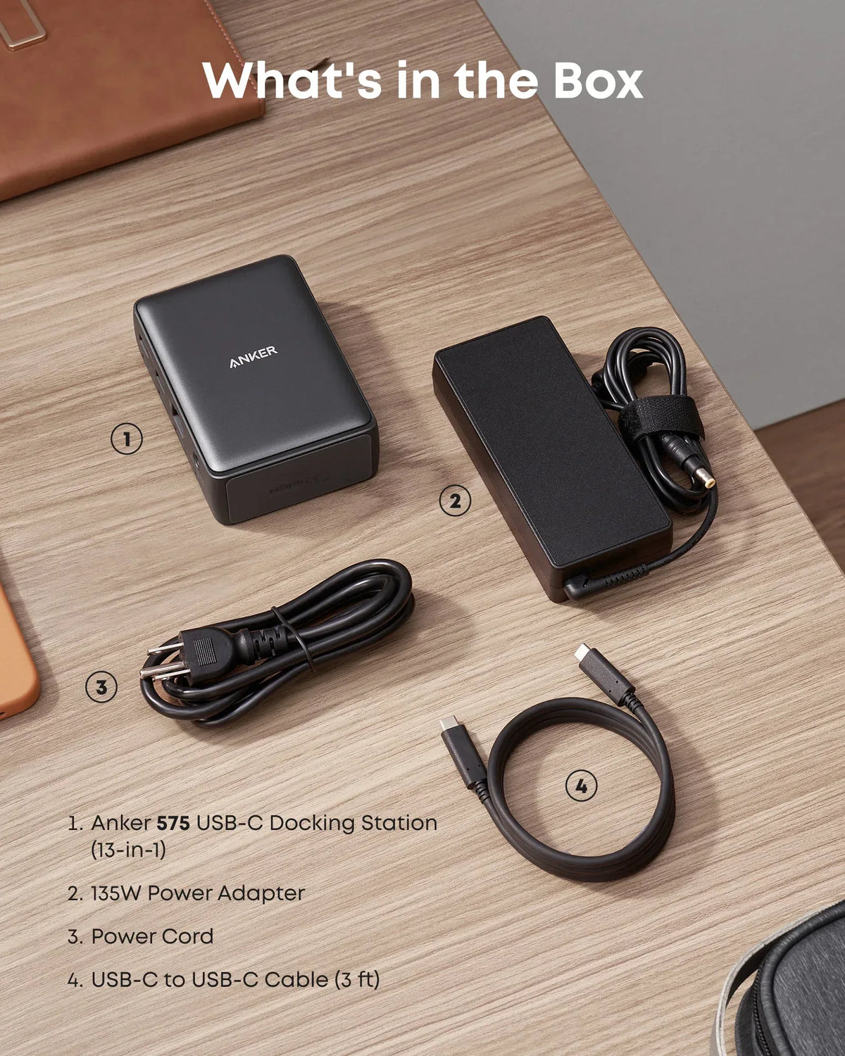 Anker <b>575</b> USB-C Docking Station (13-in-1) - Trustymall