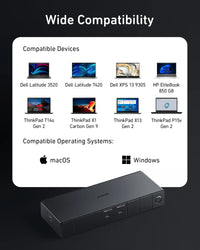 Anker <b>778</b> Thunderbolt Docking Station (12-in-1, Thunderbolt 4) - Trustymall