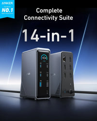 Anker Prime Charging Docking Station (14-in-1, Dual Display, 160W) - Trustymall