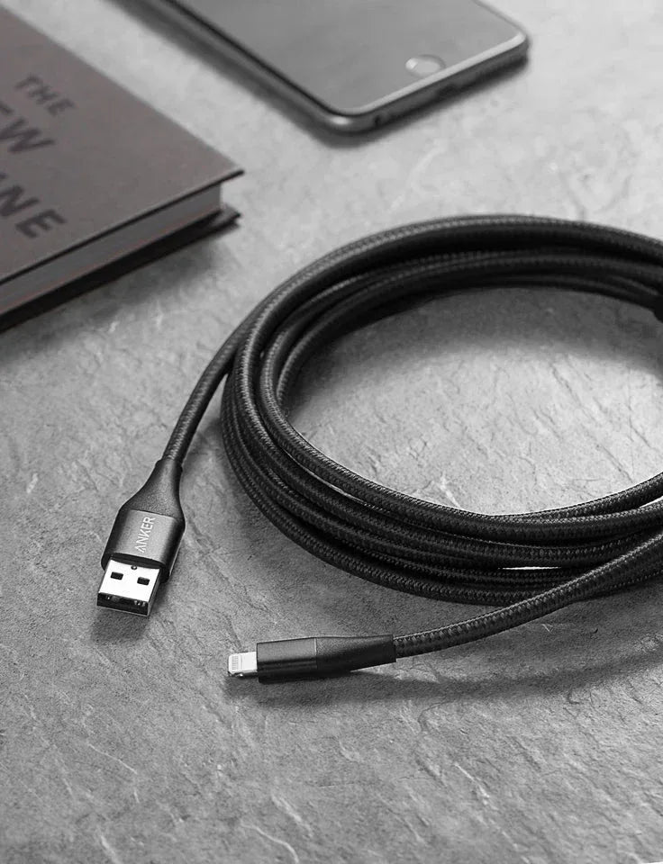 Anker <b>551</b> USB-A to Lightning Cable (3 ft / 6 ft / 10 ft) - Trustymall