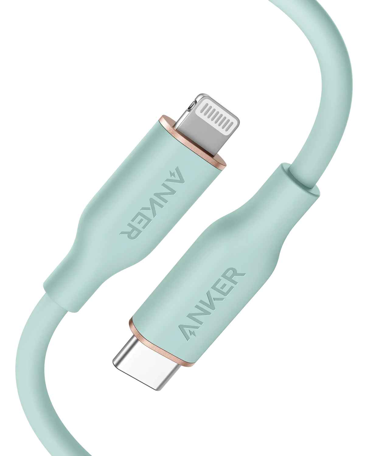 Anker <b>641</b> USB-C to Lightning Cable (Flow, 3 ft Silicone) - Trustymall