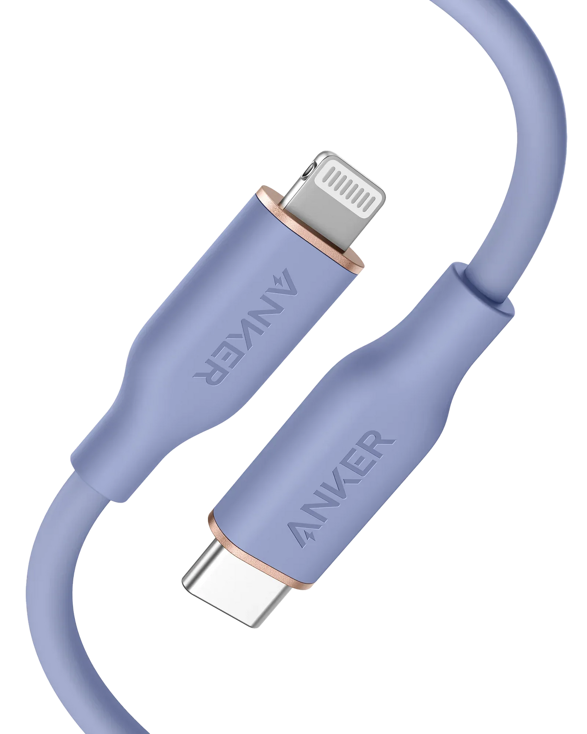 Anker <b>641</b> USB-C to Lightning Cable (Flow, 3 ft Silicone) - Trustymall