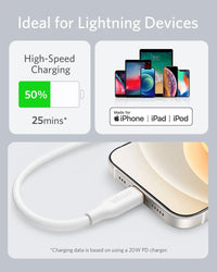 Anker <b>641</b> USB-C to Lightning Cable (Flow, 3 ft Silicone) - Trustymall