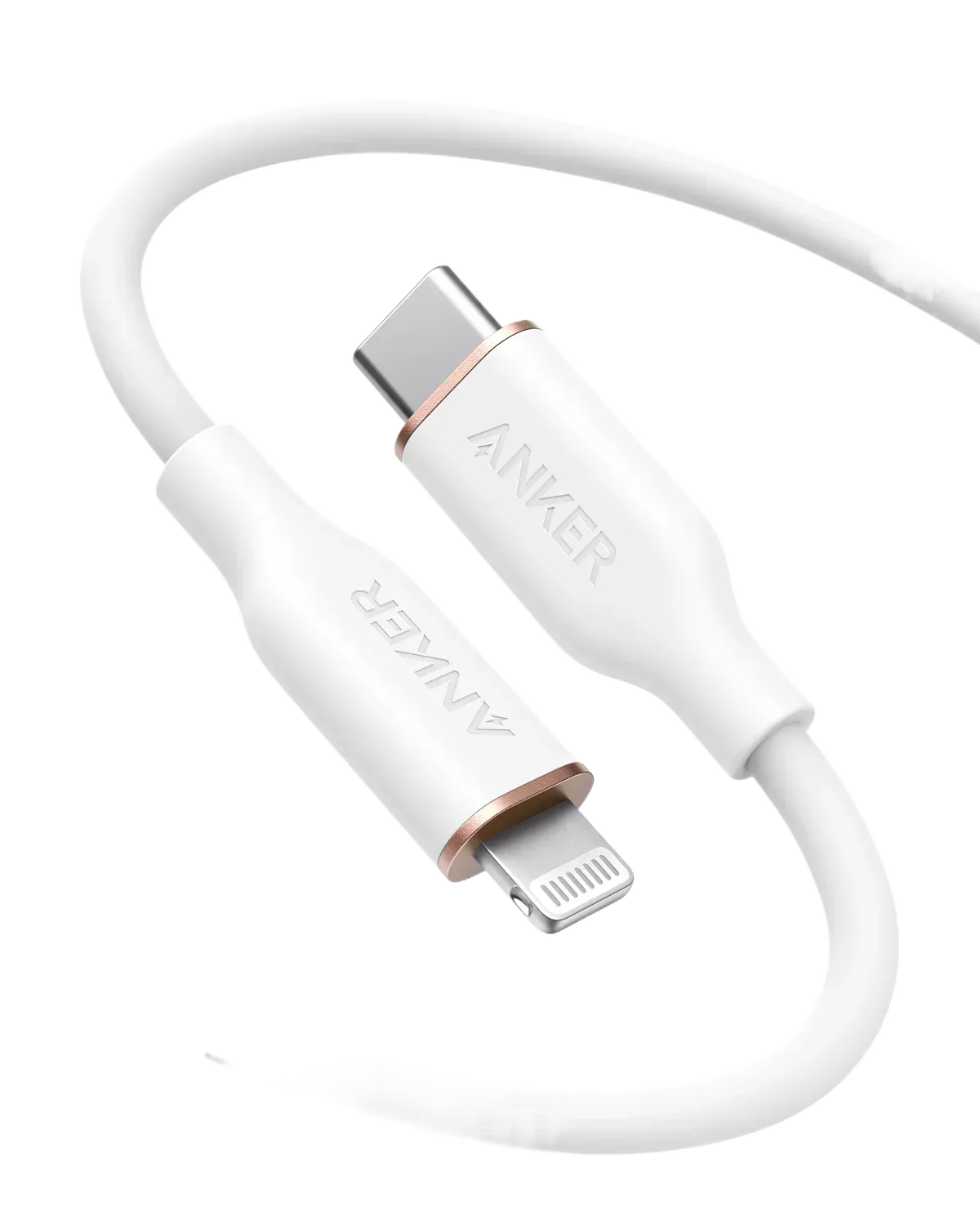 Anker <b>641</b> USB-C to Lightning Cable (Flow, 3 ft Silicone) - Trustymall