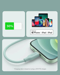 Anker <b>641</b> USB-C to Lightning Cable (Flow, 3 ft Silicone) - Trustymall