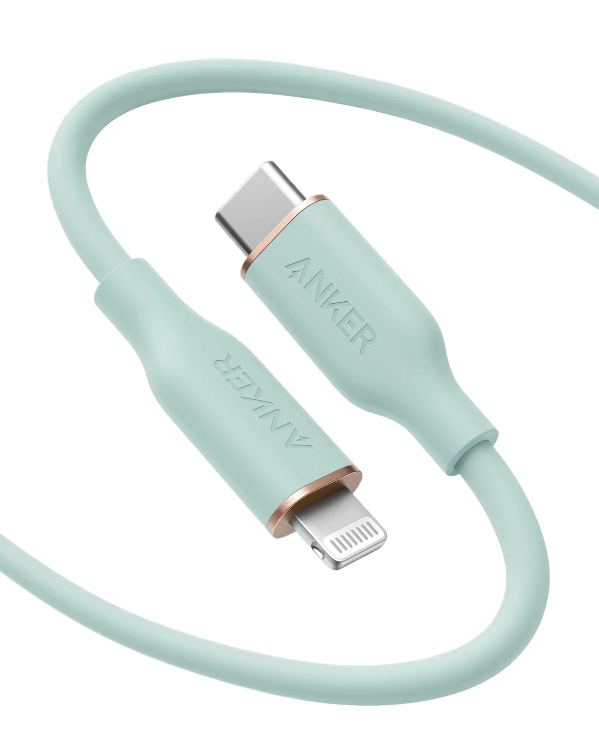 Anker <b>641</b> USB-C to Lightning Cable (Flow, 3 ft Silicone) - Trustymall