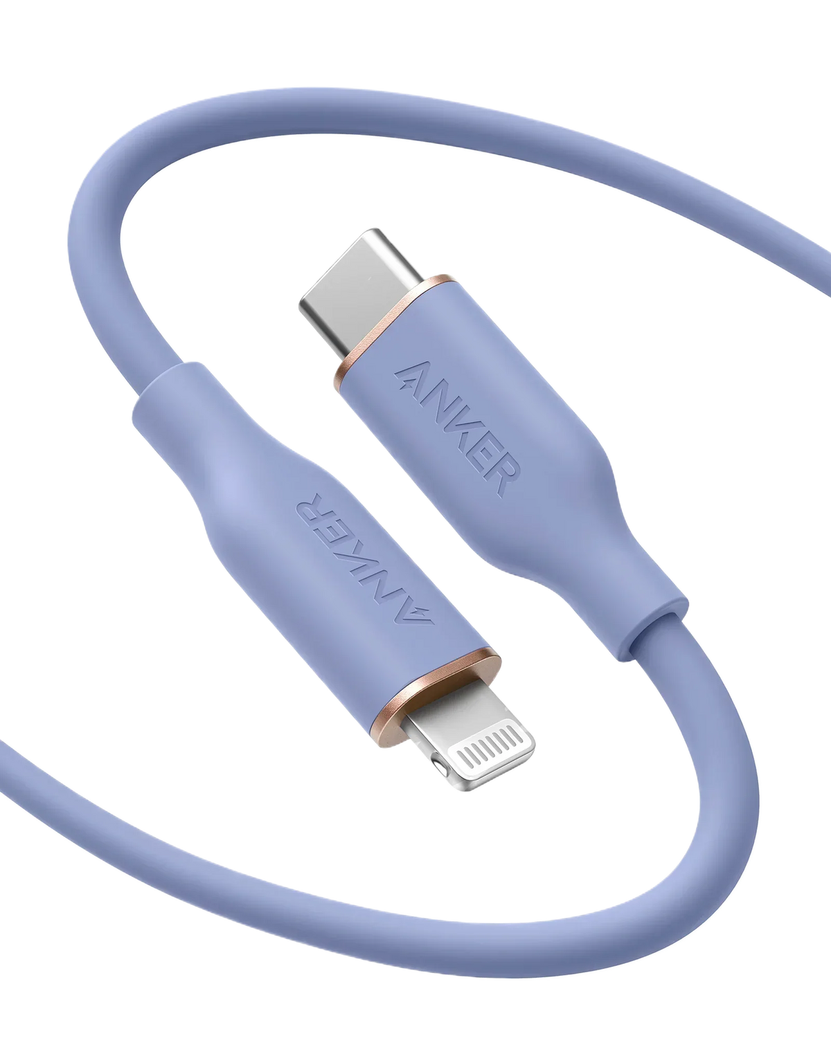 Anker <b>641</b> USB-C to Lightning Cable (Flow, 3 ft Silicone) - Trustymall