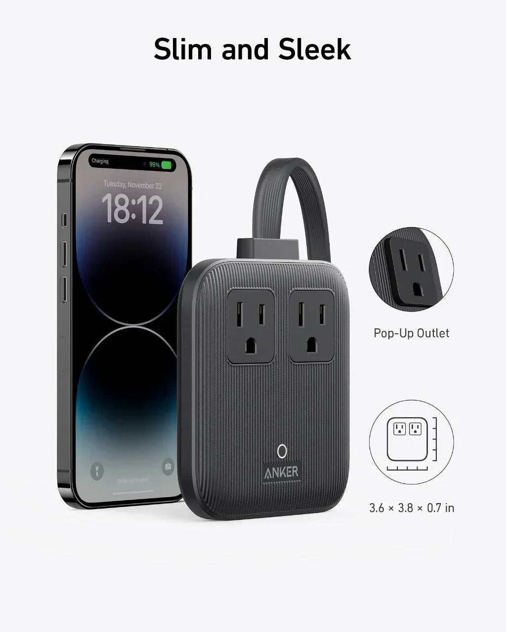 Anker Nano Charging Station (6-in-1, 67W) - Trustymall