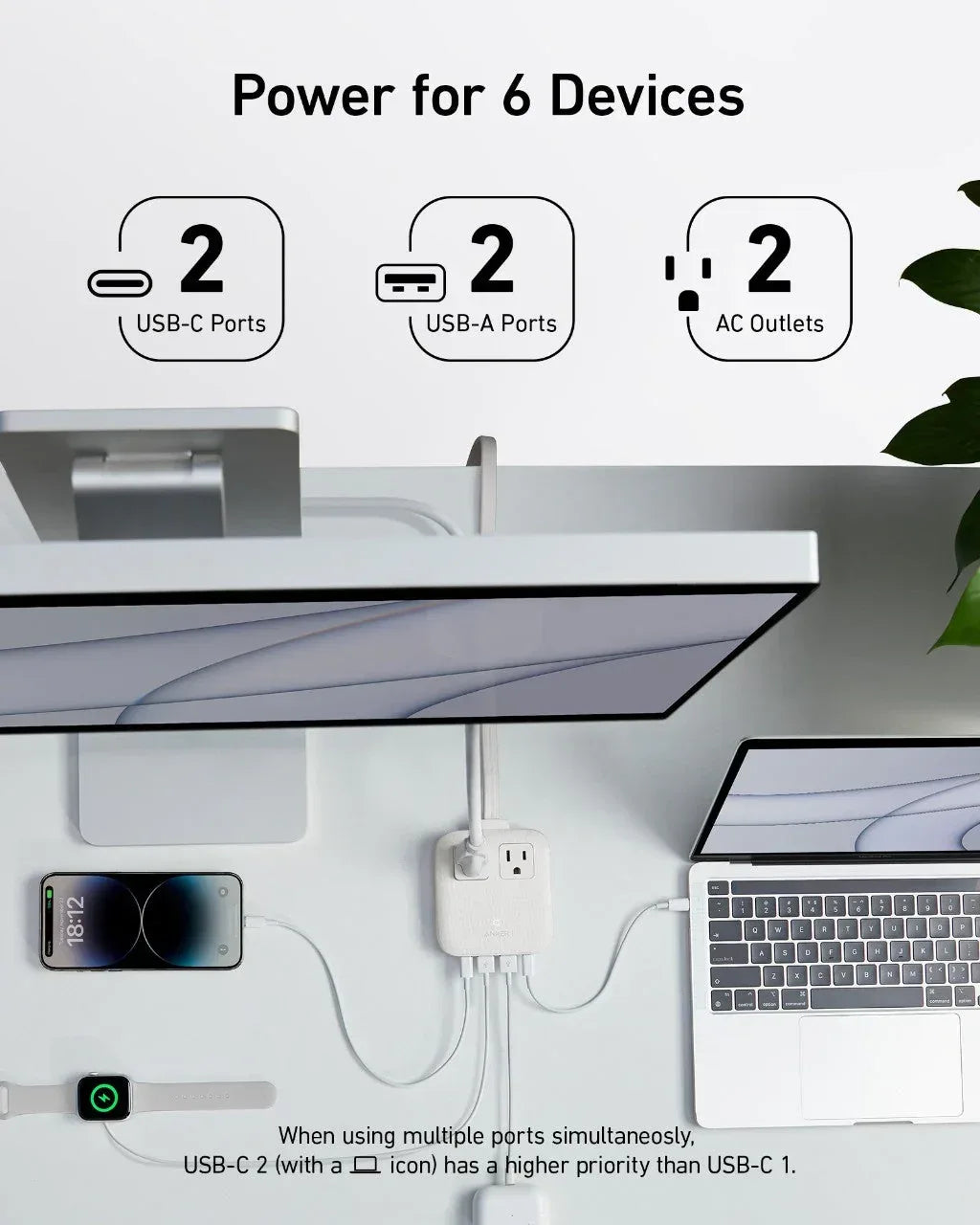 Anker Nano Charging Station (6-in-1, 67W) - Trustymall