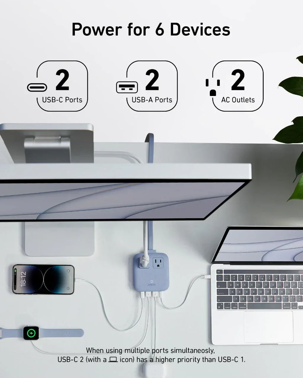 Anker Nano Charging Station (6-in-1, 67W) - Trustymall