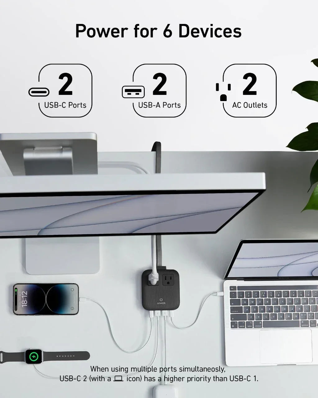 Anker Nano Charging Station (6-in-1, 67W) - Trustymall