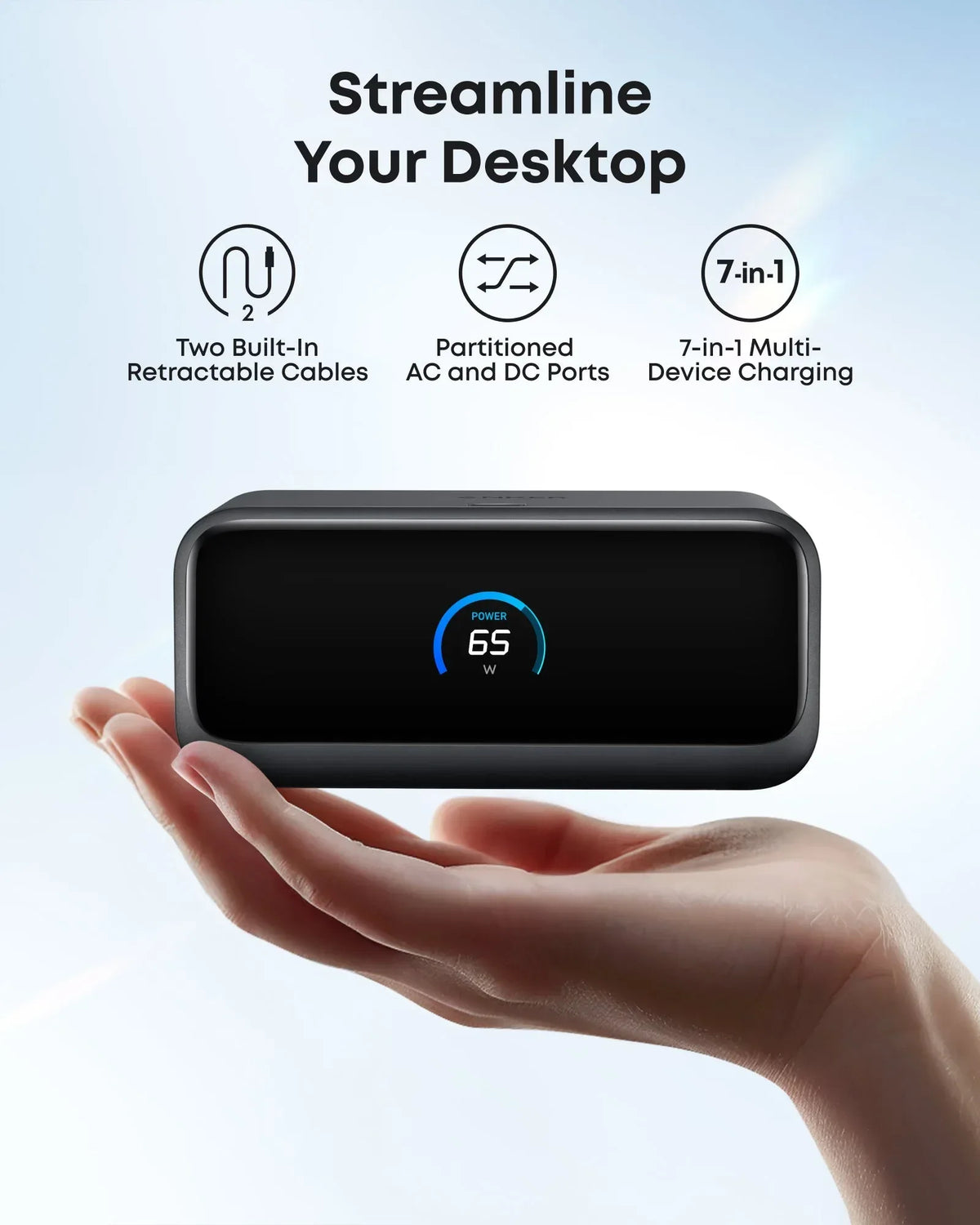 Anker Nano Charging Station (7-in-1, 100W) - Trustymall