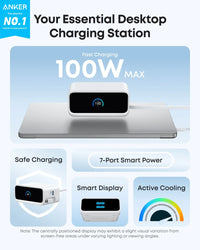Anker Nano Charging Station (7-in-1, 100W) - Trustymall