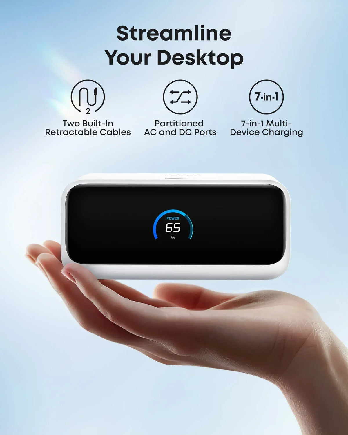 Anker Nano Charging Station (7-in-1, 100W) - Trustymall
