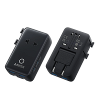 Anker Nano Travel Adapter (5-in-1, 20W, 1-Pack) - Trustymall
