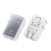 Anker Nano Travel Adapter (5-in-1, 20W, 1-Pack) - Trustymall