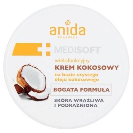 Anida MediSoft Multifunctional Coconut Cream for Sensitive and Irritated Skin 125ml