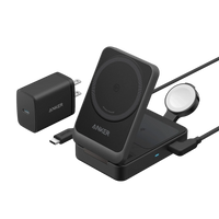 Anker MagGo Wireless Charging Station (Foldable 3-in-1) - Trustymall