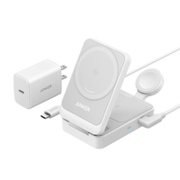 Anker MagGo Wireless Charging Station (Foldable 3-in-1) - Trustymall