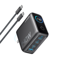 Anker Charger (140W, 4-Port, PD 3.1) with USB-C Cable - Trustymall