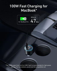 Anker Nano Car Charger (167.5W, 3 Ports) - Trustymall