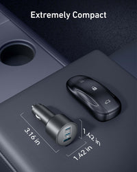 Anker Nano Car Charger (167.5W, 3 Ports) - Trustymall