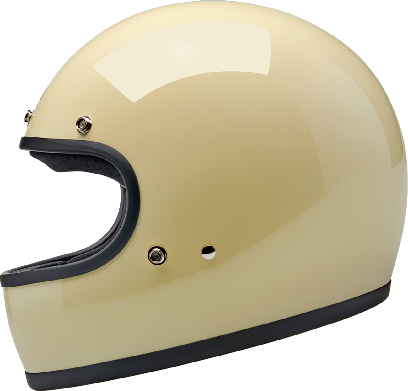 BILTWELL Gringo Helmet - Gloss White - Medium 1002-102-503
